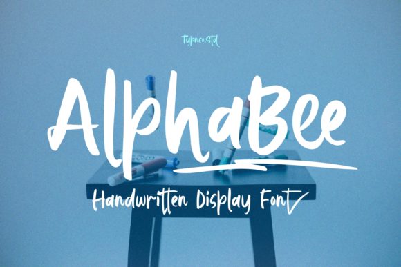 AlphaBee: A Handwritten Font with Personality