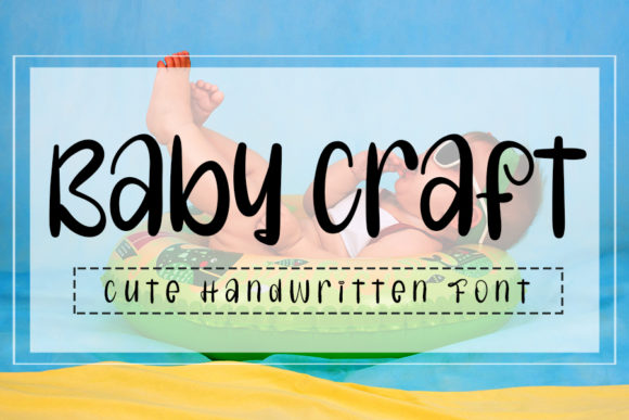 Baby Craft: A Sweet Handwritten Font for Creative Projects