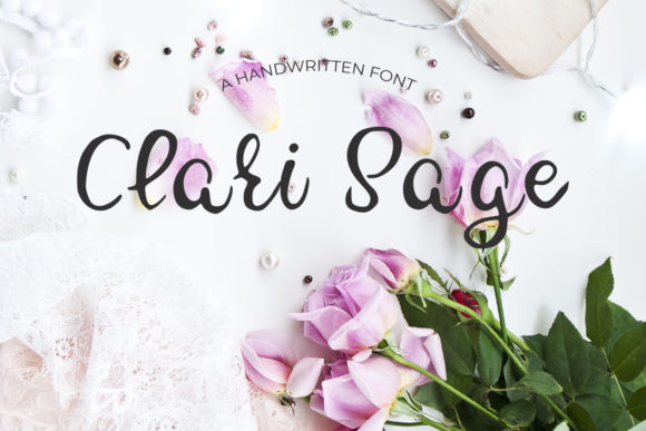 Clary Sage: A Delicate and Elegant Handwritten Font for Stunning Designs