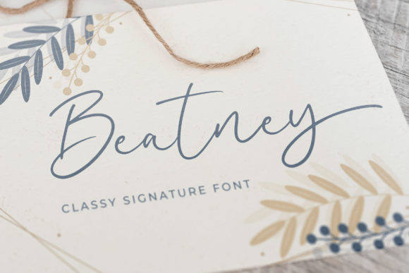 Discover the Charm of Beatney Font