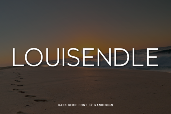 Discover the Versatility of Louisendle: A Simple and Neat Sans Serif Font
