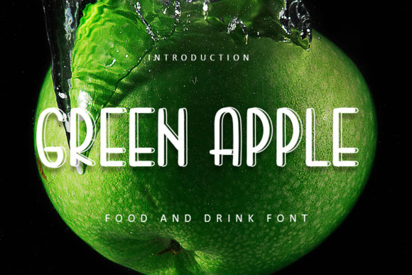 Green Apple Font: A Casual and Attractive Choice for Your Designs