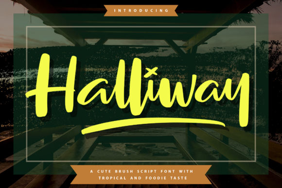 Halliway Font: A Playful Twist on Typography