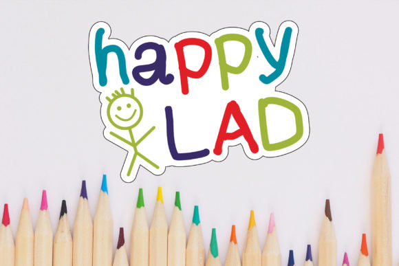Happy Lad Font for Creative Projects