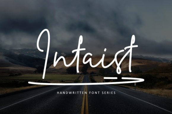 Intaist: A Handwritten Font That Elevates Your Creative Projects