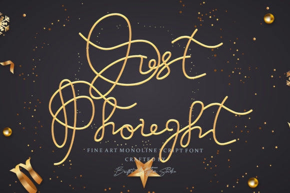 Just Thought: A Handwritten Font That Elevates Your Design Projects