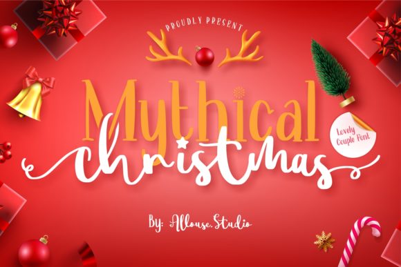 Mythical Christmas Font: A Versatile Choice for Festive and Functional Design