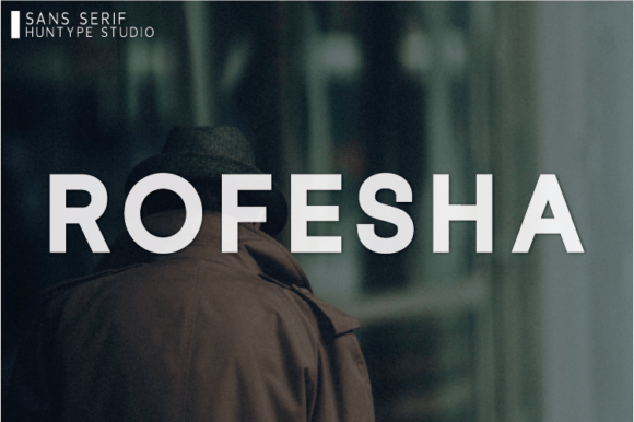 Rofesha: A Bold Sans Serif Font for Modern Branding and Web Design