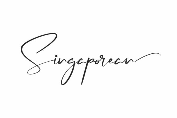 Singaporean: A Timeless Handwritten Font for Design and Communication