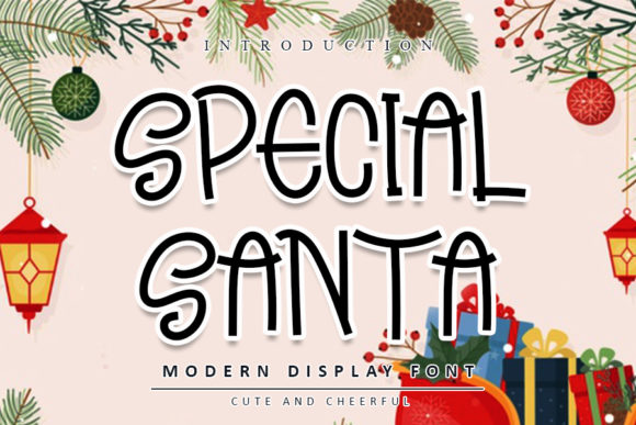 Special Santa: A Fun and Quirky Handwritten Font for Creative Designs