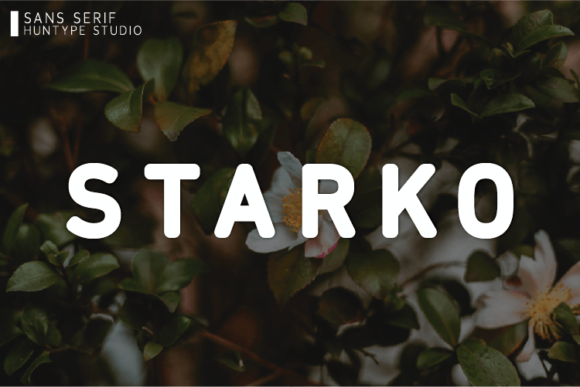 Starko: A Bold and Clean Font for Every Project